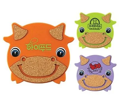 황소콜크 냄비받침