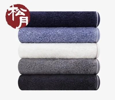 송월 솔리드 혼방사 무지40 수건 190g