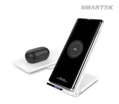 스마텍 15W 접이식 고속 무선충전 거치대