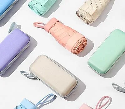 포켓 스퀘어 6K 5단 수동 암막 우양산 UPF50