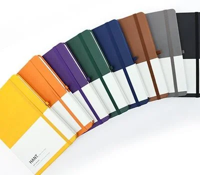 한트 가죽 양장 유선노트 다이어리 A5