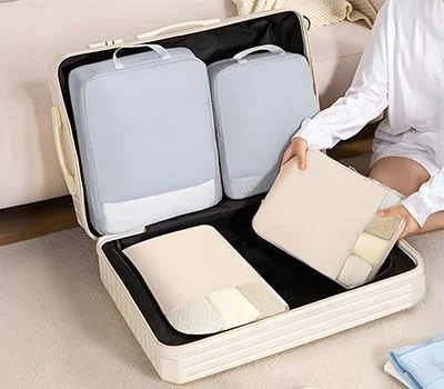 클레어 부피순삭 여행용 압축파우치 2종세트