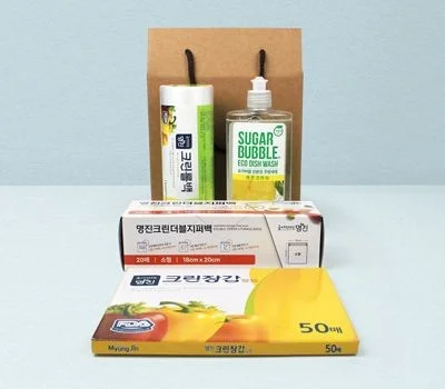 슈가버블 주방세제 크린롤백200매 4종세트