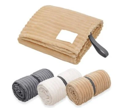 모던 골지 무릎담요 대형 130cmx95cm